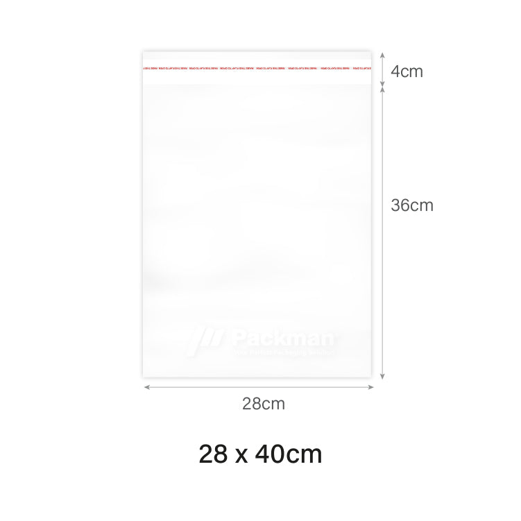 28 x 40cm Self Adhesive OPP Bag