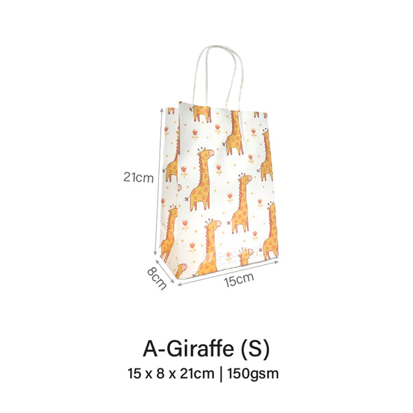 Giraffe Gift Bag (10pcs)