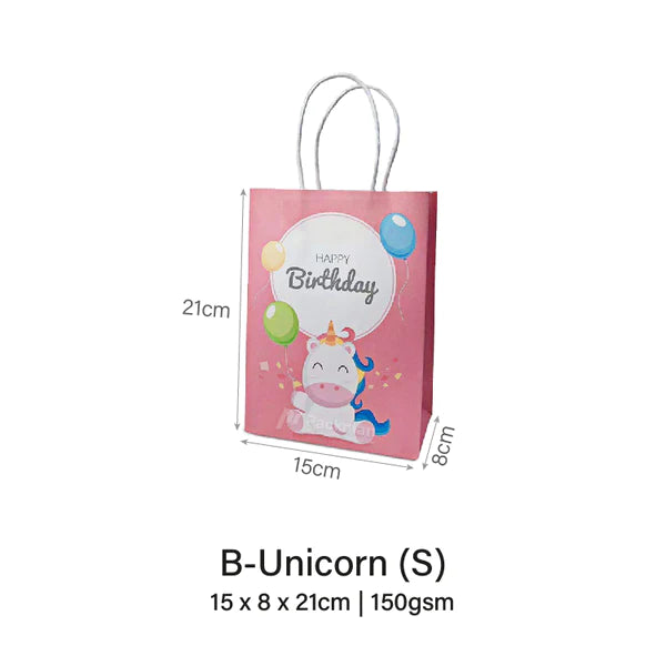 Unicorn Birthday Bag (10pcs)