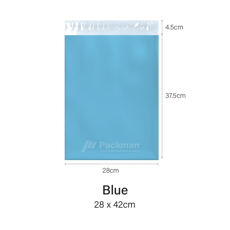 28 x 42cm Blue Poly Mailer (100pcs)