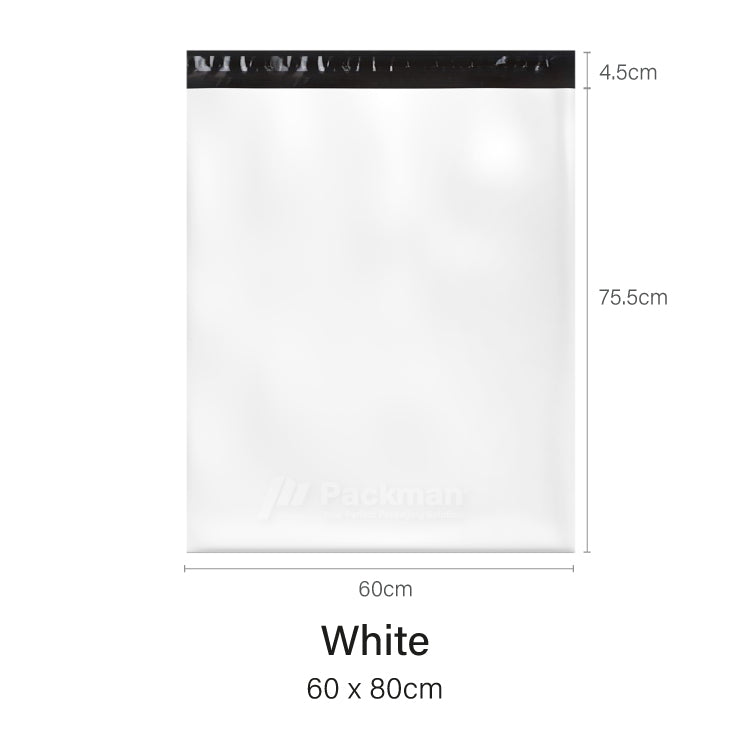 60 x 80cm White Poly Mailer (50pcs)