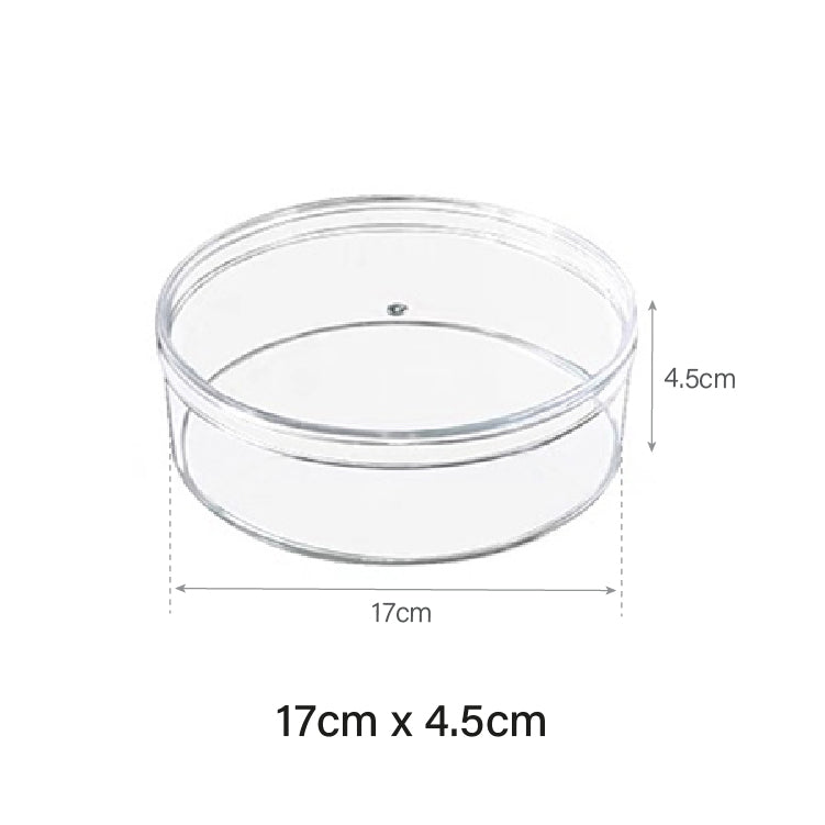 17 x 4.5cm Clear Plastic Jar (144pcs)