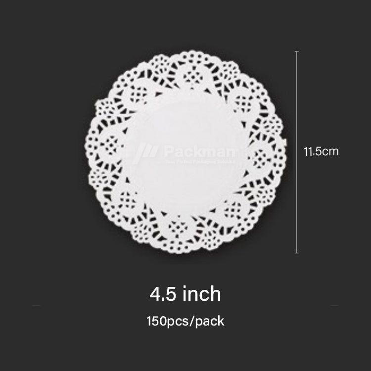 4.5" Lace Doilies Paper (150pcs)