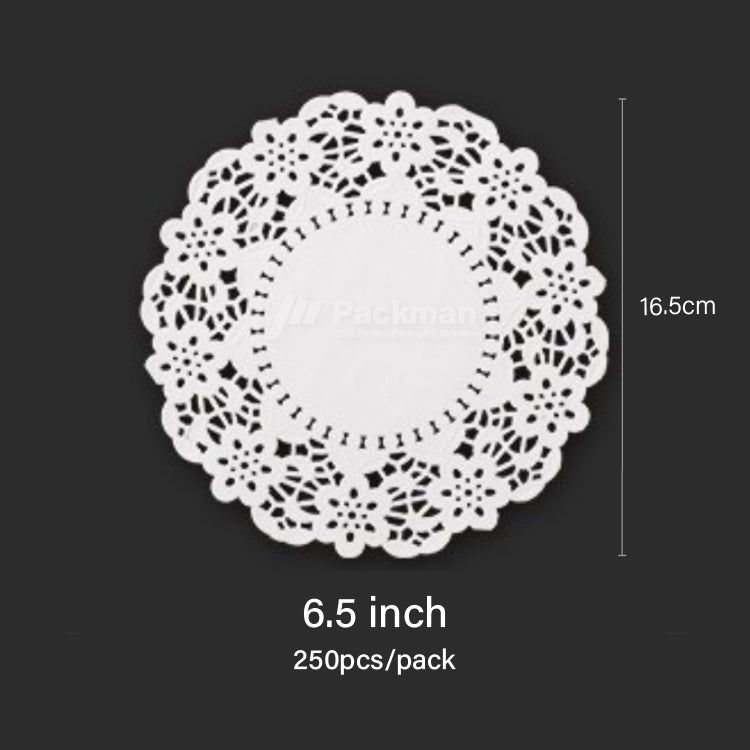 6.5" Lace Doilies Paper (150pcs)