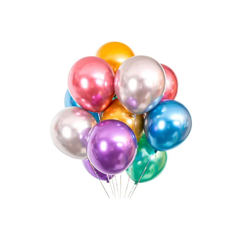 Random Metallic Chrome Balloon (10pcs)