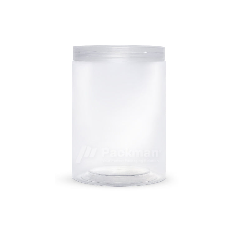 10 x 15cm Clear Plastic Jar (6pcs)