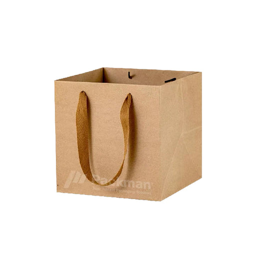35 x 35 x 35cm Extra Thick Kraft Square Paper Bag (10pcs)