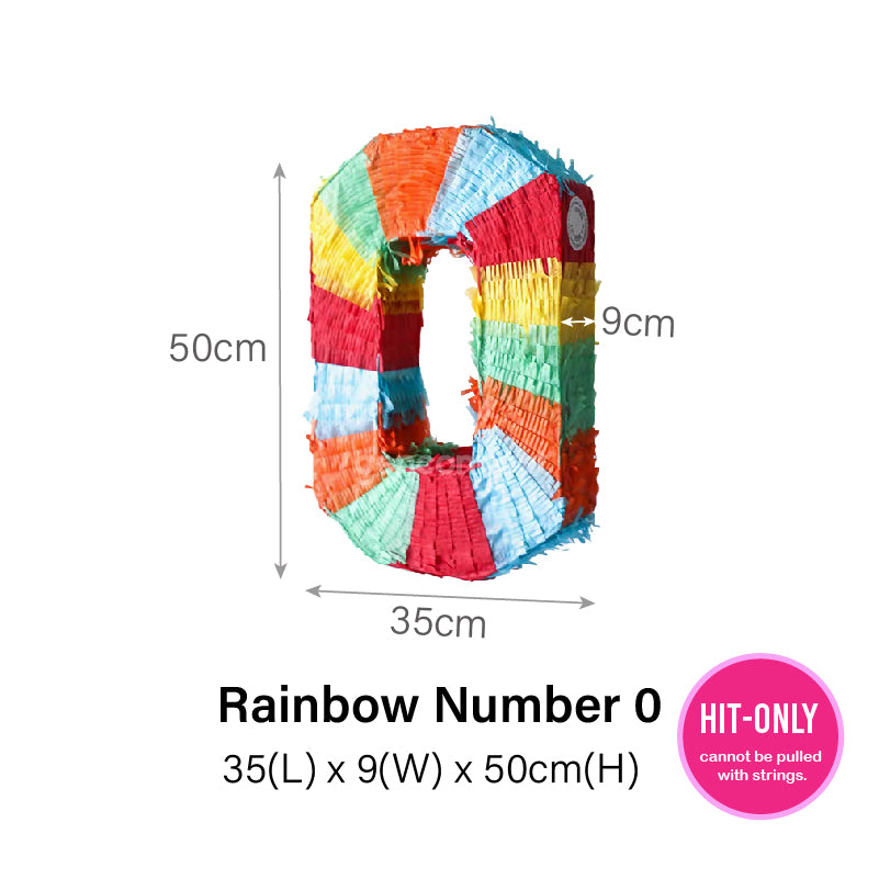 Number 0 Piñata