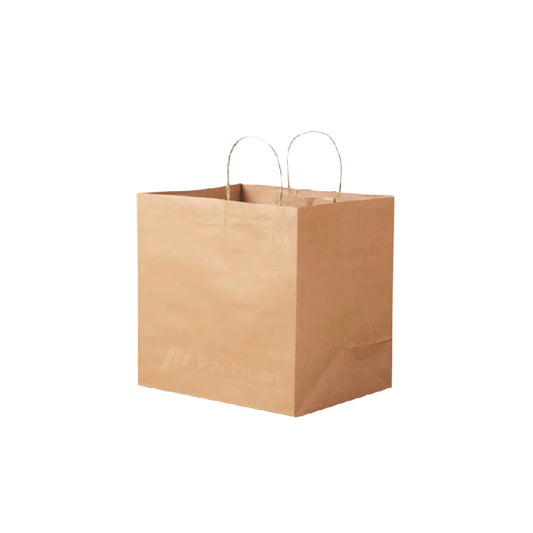 15 x 15 x 15cm Kraft Square Paper Bag (10pcs)