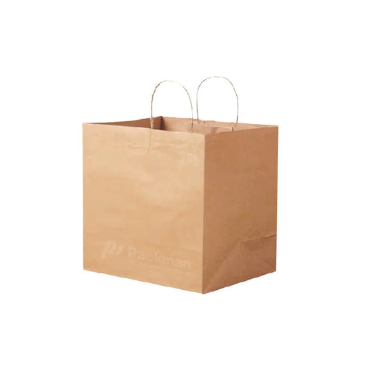 25 x 25 x 25cm Kraft Square Paper Bag (10pcs)