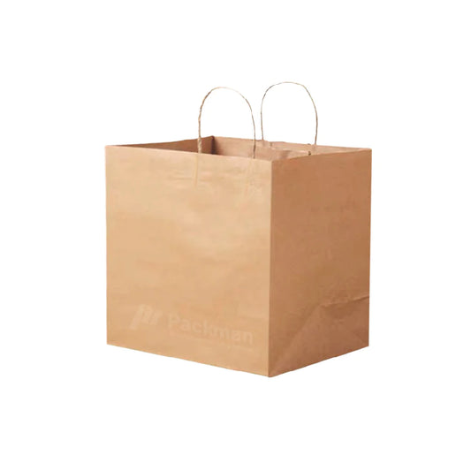 30 x 30 x 30cm Kraft Square Paper Bag (10pcs)