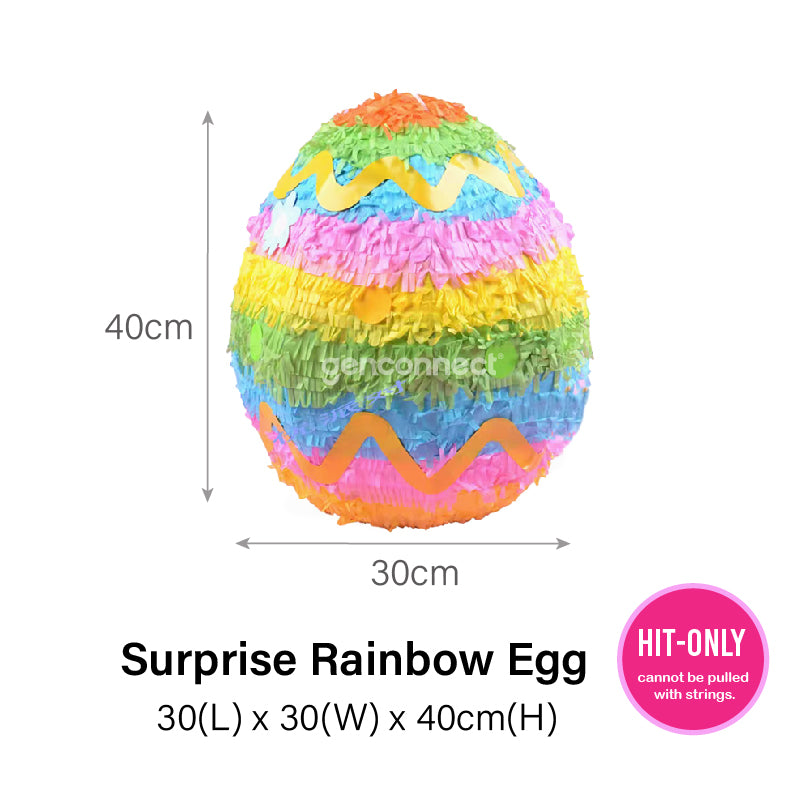 Surprise Rainbow Egg Piñata