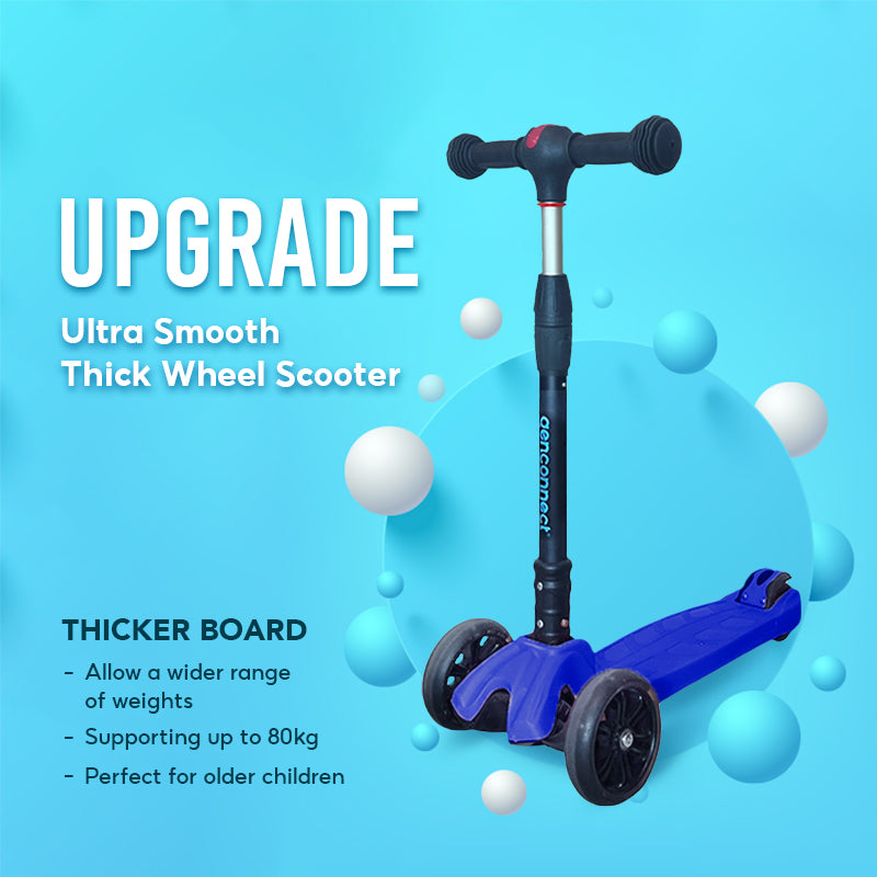 Upgraded Kids Scooter (Blue)