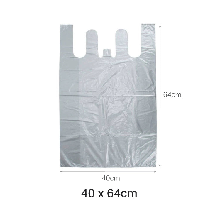 40 x 64cm Grey Plastic Bag (100pcs)