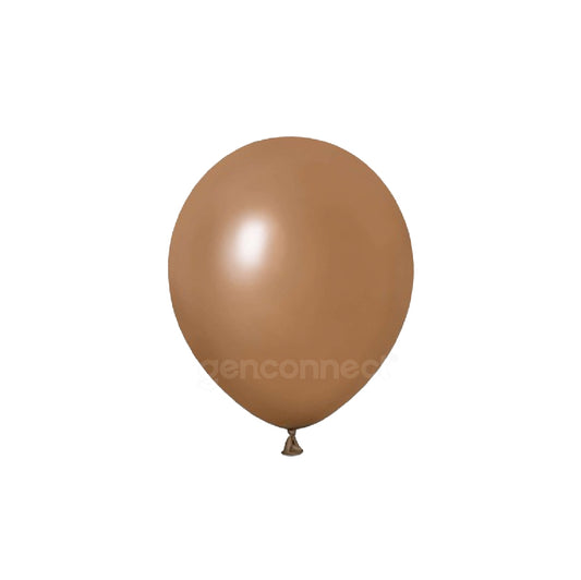 12 inch Coffee Brown Latex Balloon (10pcs)
