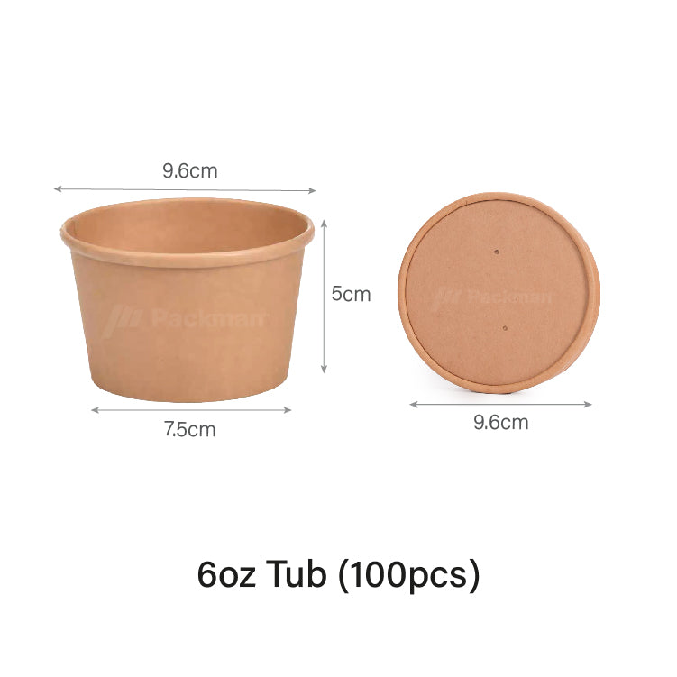 6oz Kraft Soup Cup (50pcs)