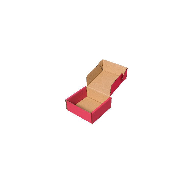 15 x 15 x 5cm Red Mailing Box