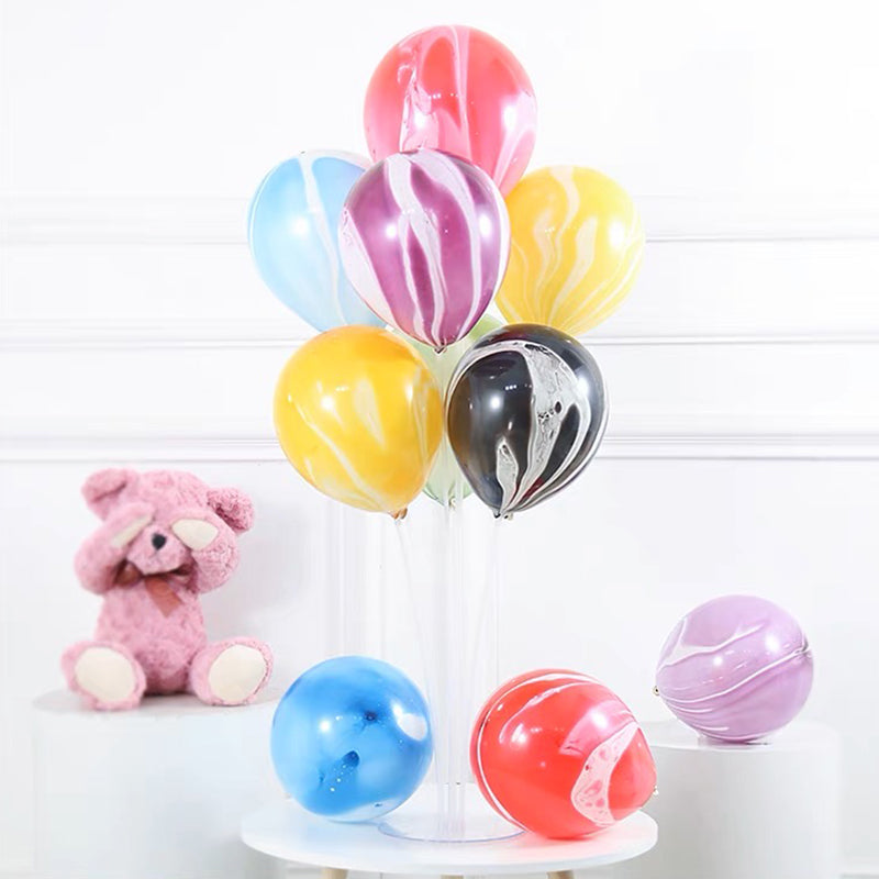 Random Mix Colour Marble Balloon (10pcs)