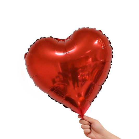 Red Heart Shaped Balloon