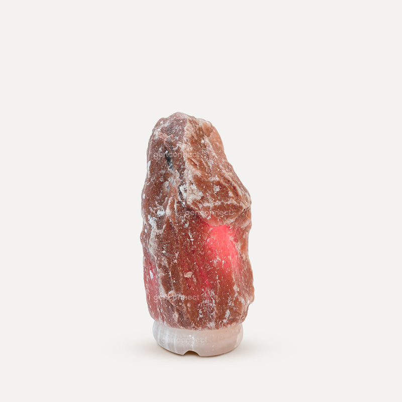 Natural Shape Himalayan Salt Lamp 7 - 8kg (Red)