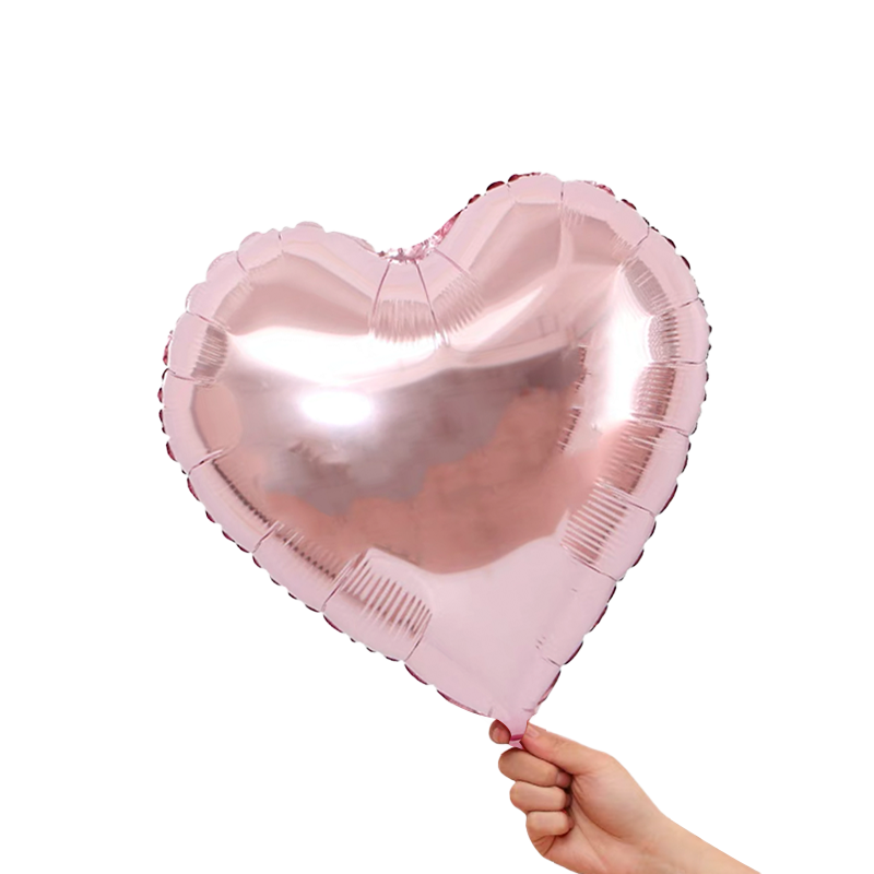 Rose Gold Heart Shaped Balloon