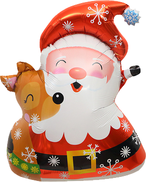 Santa + Reindeer