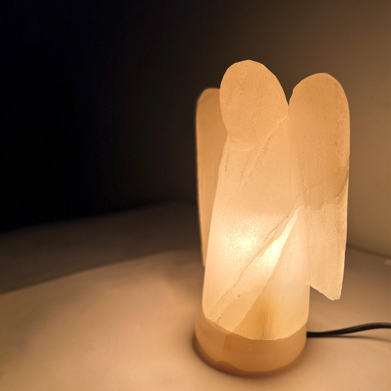 Angel Himalayan Salt Lamp (White)