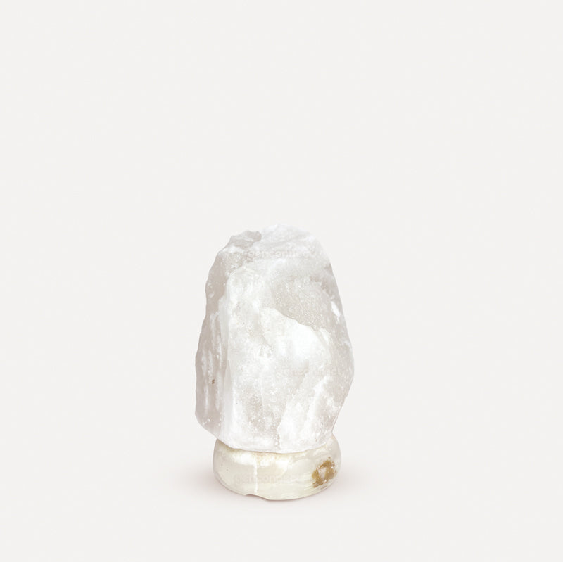 Natural Shape Himalayan Salt Lamp 2 - 3kg (White)