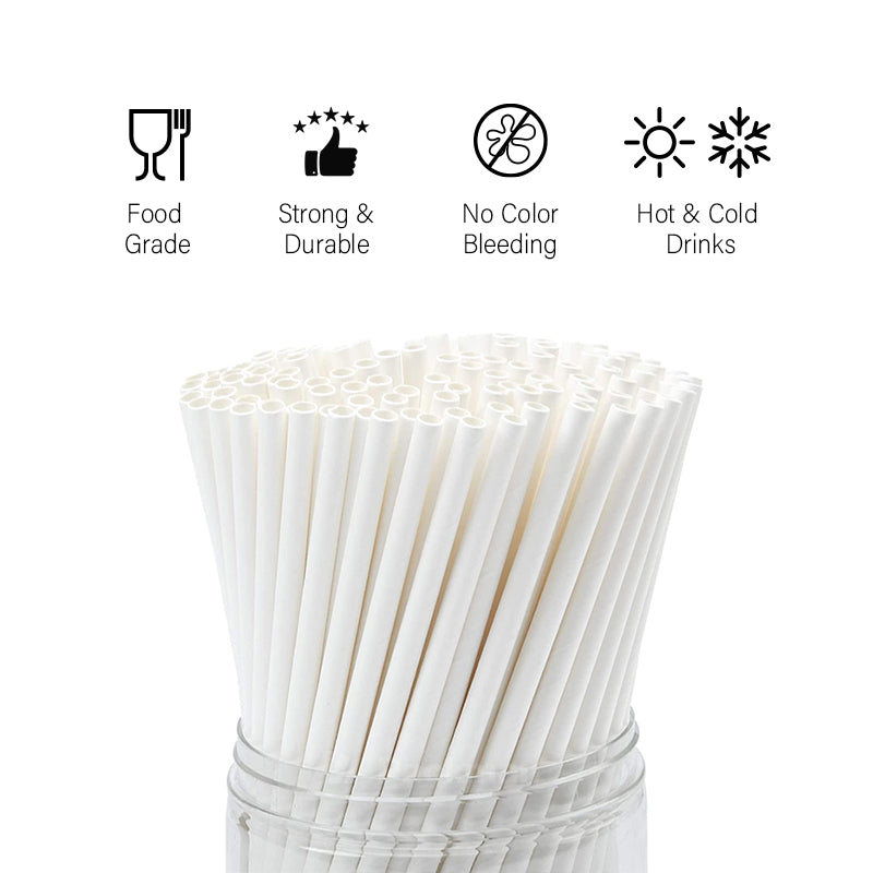 White Paper Straw