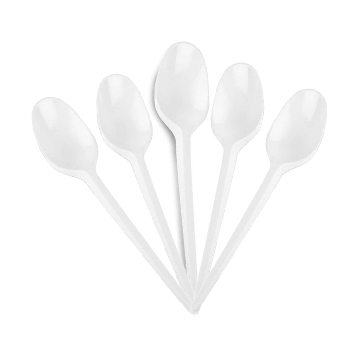 White Spoon Pack (100PCS)