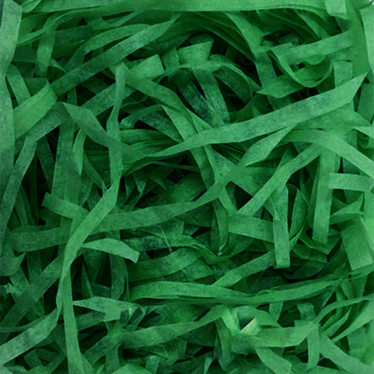 Grass Green Raffia Shredded Paper