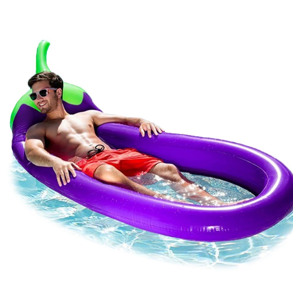 Eggplant Pool Float