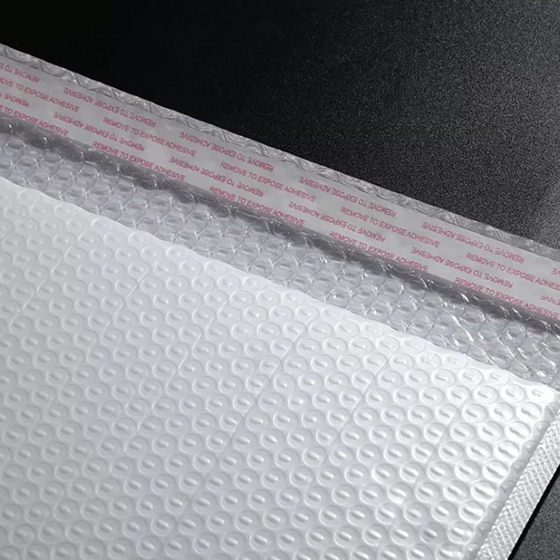 25 x 28cm White Bubble Poly Mailer
