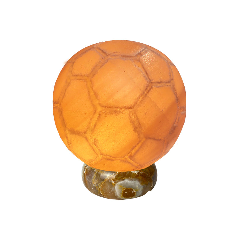Football Salt Lamp (Pink)