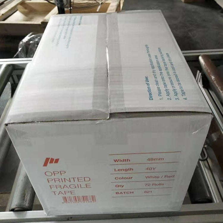 48mm x40yd Fragile Tape