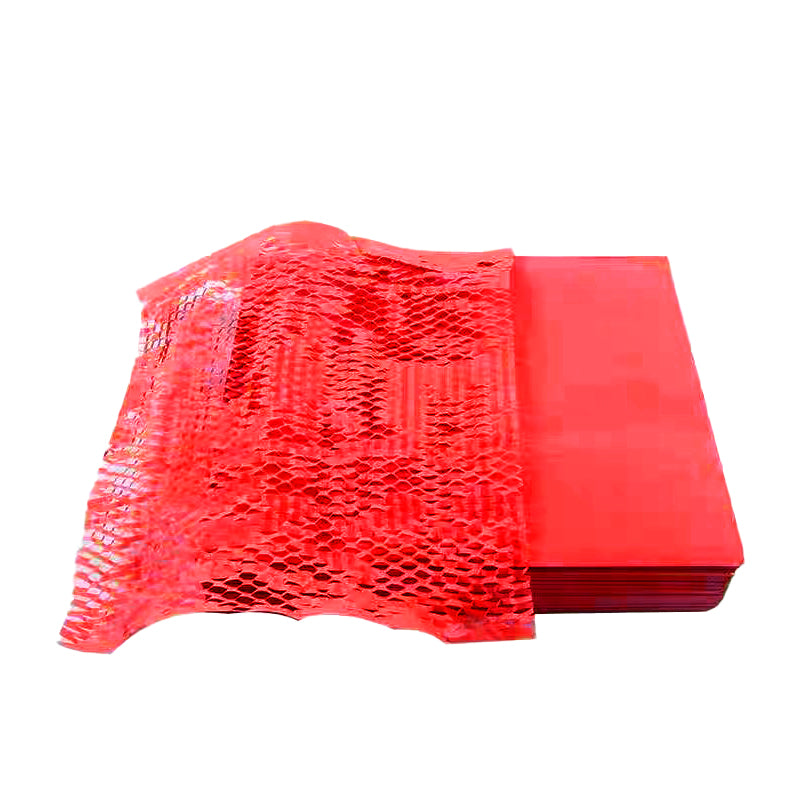 30x38cm Red Honeycomb Paper Wrap