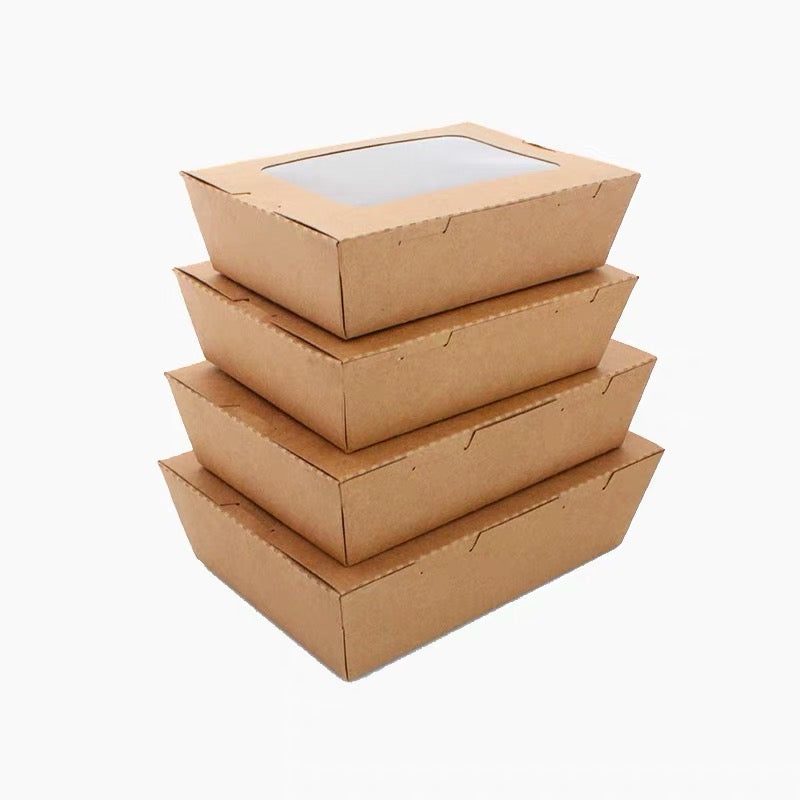 500ml Kraft Lunch Box (50pcs)