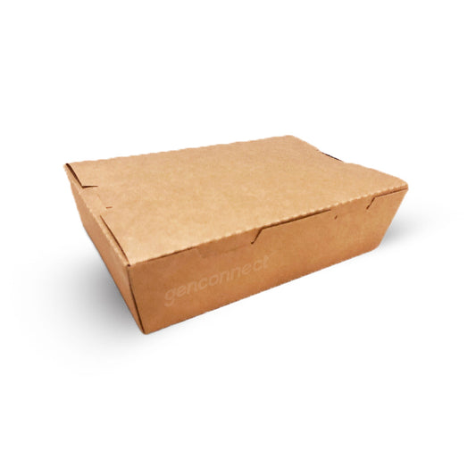 1600ml Kraft Lunch Box (50pcs)