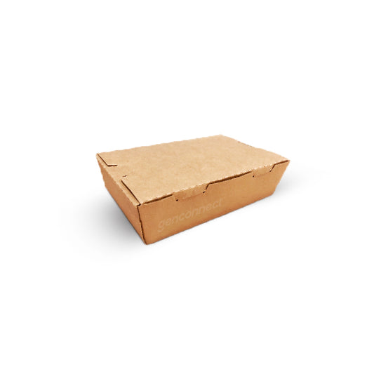 500ml Kraft Lunch Box (50pcs)
