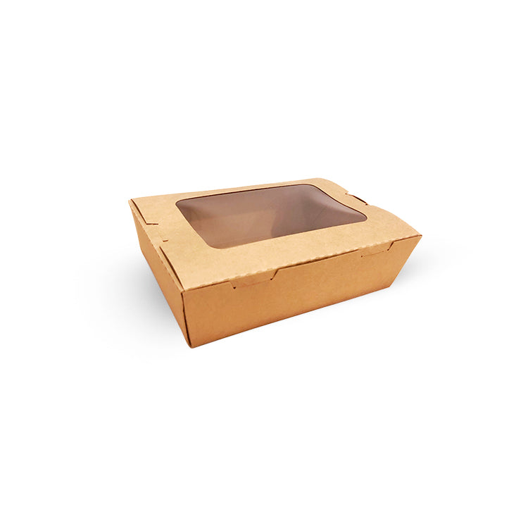 700ml Window Kraft Lunch Box (50pcs)