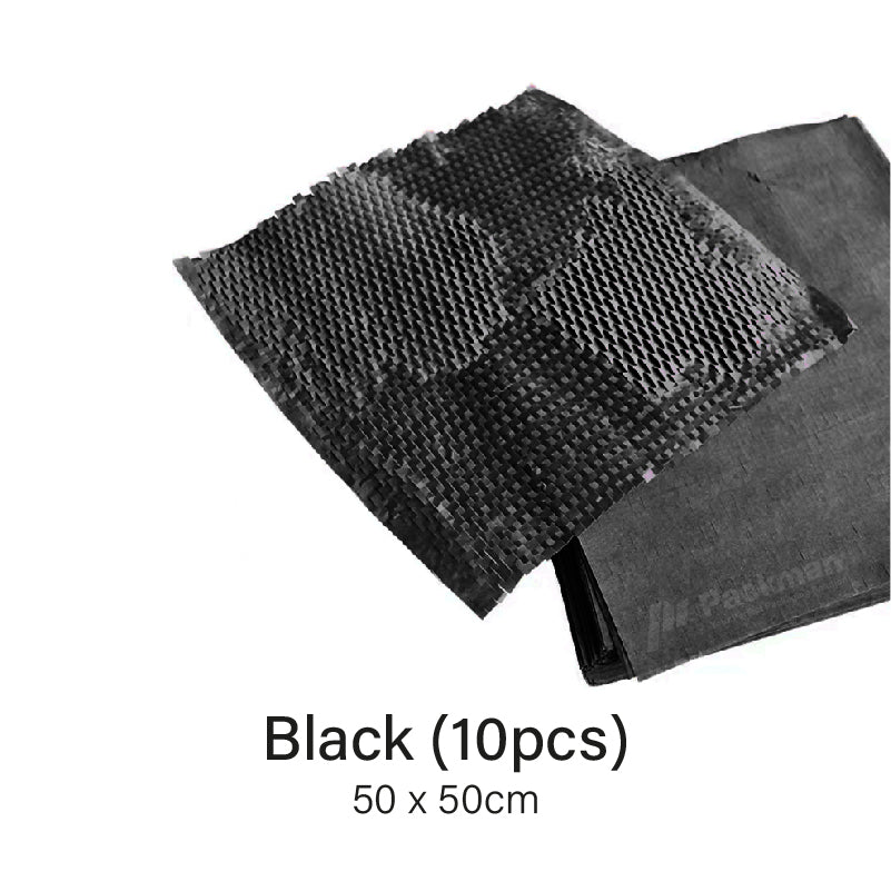 50x50cm Black Honeycomb Paper Wrap