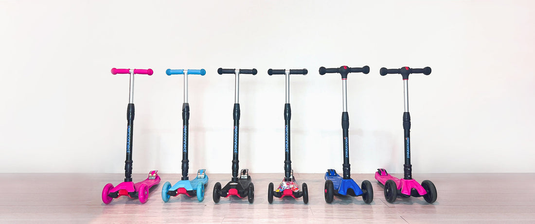 Genconnect: Why you should get Silent PU flashing wheels for your kids scooter | Singapore
