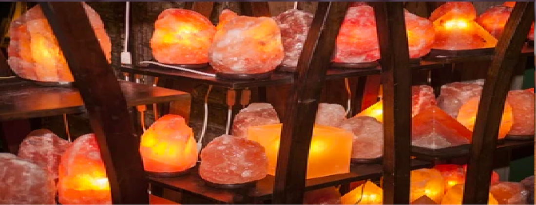A lamp as big as your table: Table sized Salt Lamp