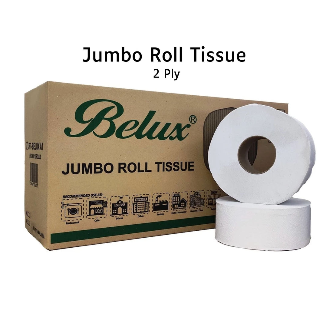 Genconnect: How durable is Belux 2-Ply Jumbo Toilet Rolls | Singapore