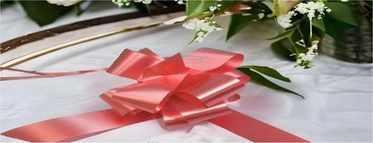 Genconnect: Gift & Wrapping: Difference between Satin Ribbon & Pull Bow Ribbon