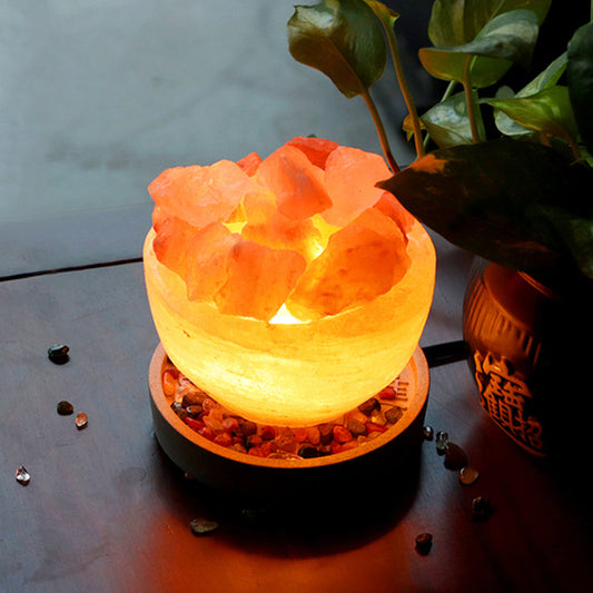 Genconnect: Why Do Treasure Bowl Salt Lamps Contain Loose Salt Crystals?