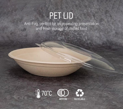 1000ml Sugarcane Wide Bowl
