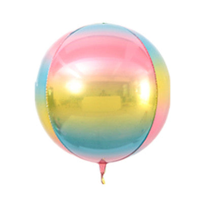Cotton Candy Round Balloon