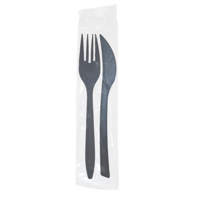 Plastic Fork Knife Pack (100pcs)