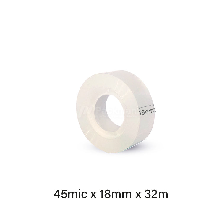 18mm x 32m Clear OPP Packing Tape